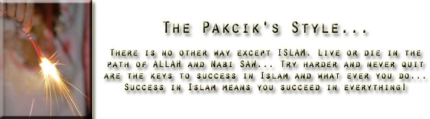 The Pakcik's Style...