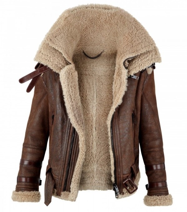 Shearling Leather Jacket