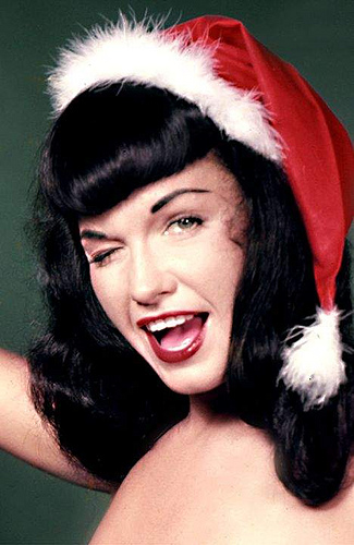 bettie page face