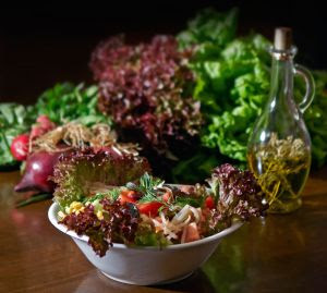 Turkey and Black Eyed Pea Salad