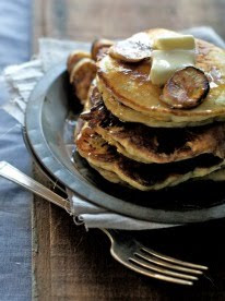 Sour Cream-Vanilla Pancakes