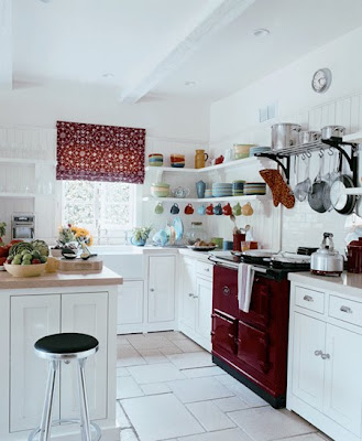 ESTILO RUSTICO: COCINAS RUSTICAS TIPO COTTAGE