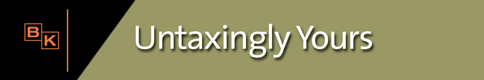 Untaxingly Yours Blog