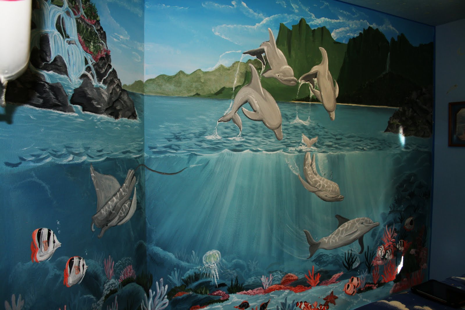 Bawden Fine Murals Under the Sea Mural (still pics)