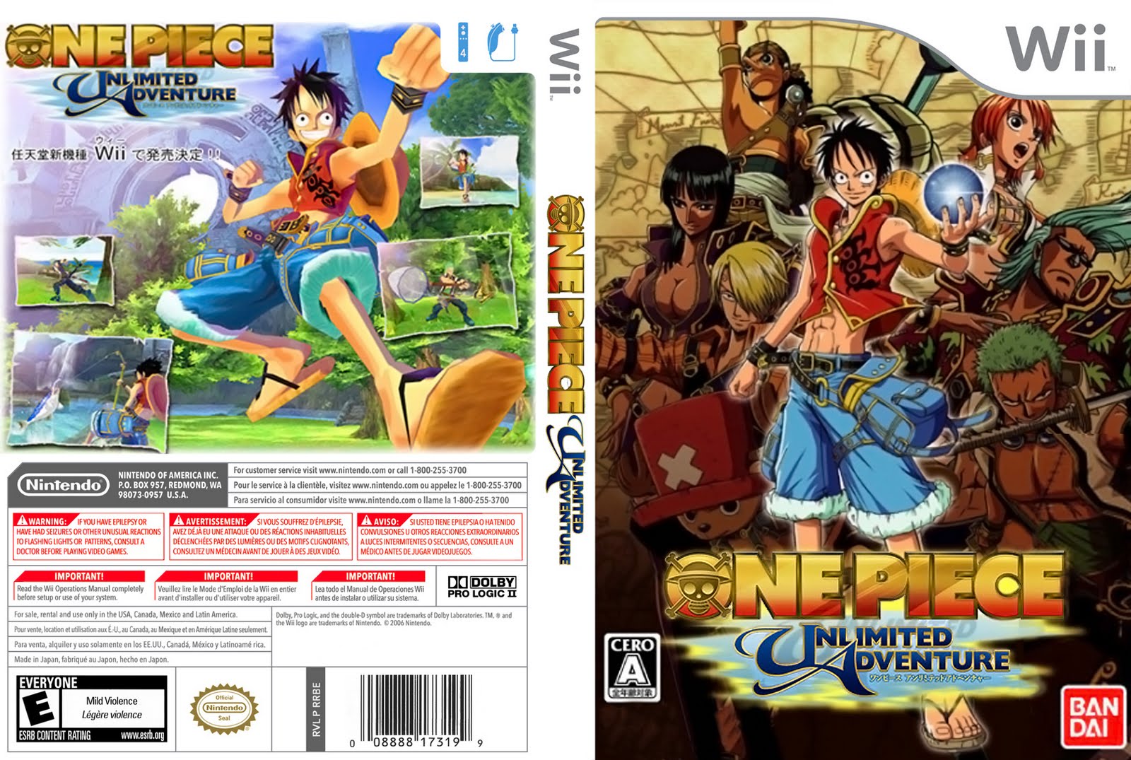 One Piece Ultimate Adventure Wii Iso