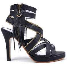 Gladiator style heels