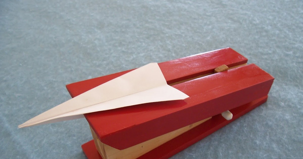 Handmade Pretties Etsy Favorites Paper Airplane Launcher