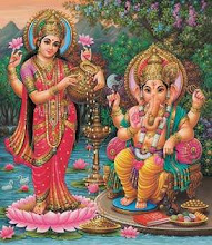 Goddess Laxmi n God Ganesha
