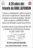 A 26 AÑOS DEL TRIUNFO DE RAUL ALFONSIN
