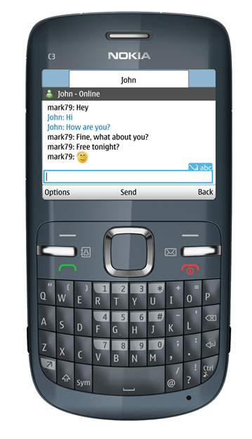 nokia c3. Nokia C3 is based on Symbian