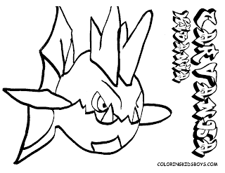 POKEMON COLORING PAGES: Desember 2008