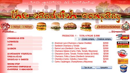 Pagina Sandwich Company