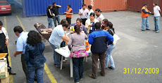 Convivencia de fin de año 2009 en planta San Antonio