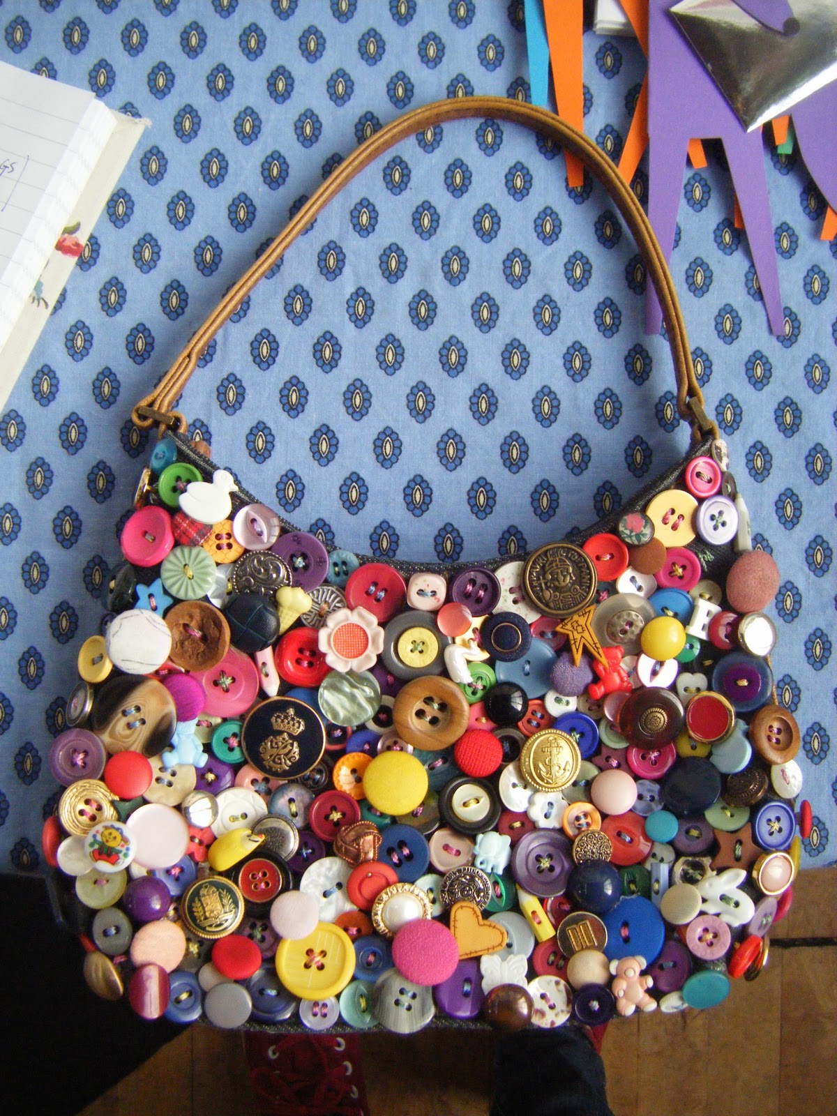 Lydia's Blog Buttons Bag