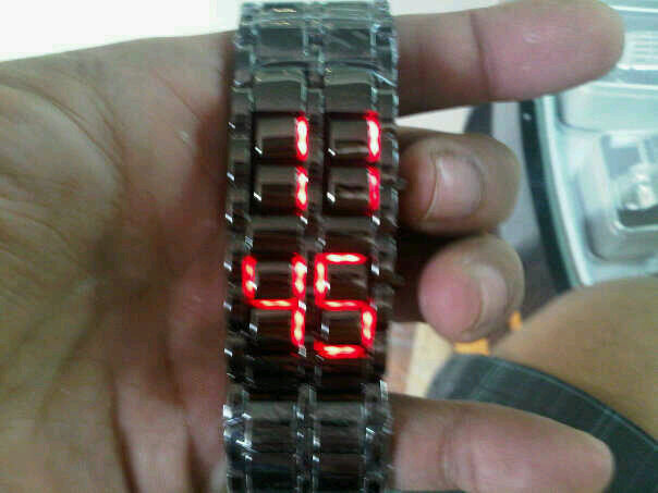 JuaL jam tangan Iron  SAMURAI Iron+samurai