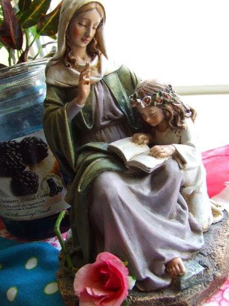 Waltzing Matilda: St. Anne Coloring Page