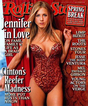 aniston jennifer rolling stone. Rolling Stone Magazine