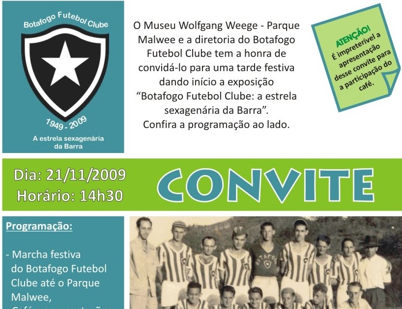 Botafogo Jaraguá do Sul Barra Rio Cerrense Botafogo, convite motivou a