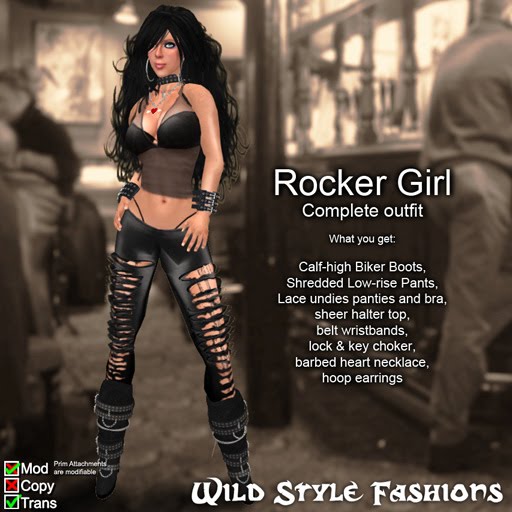 rocker girl look