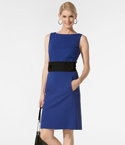 MAVİ ELBİSELER Ann+Taylor+-+Blue+Dress