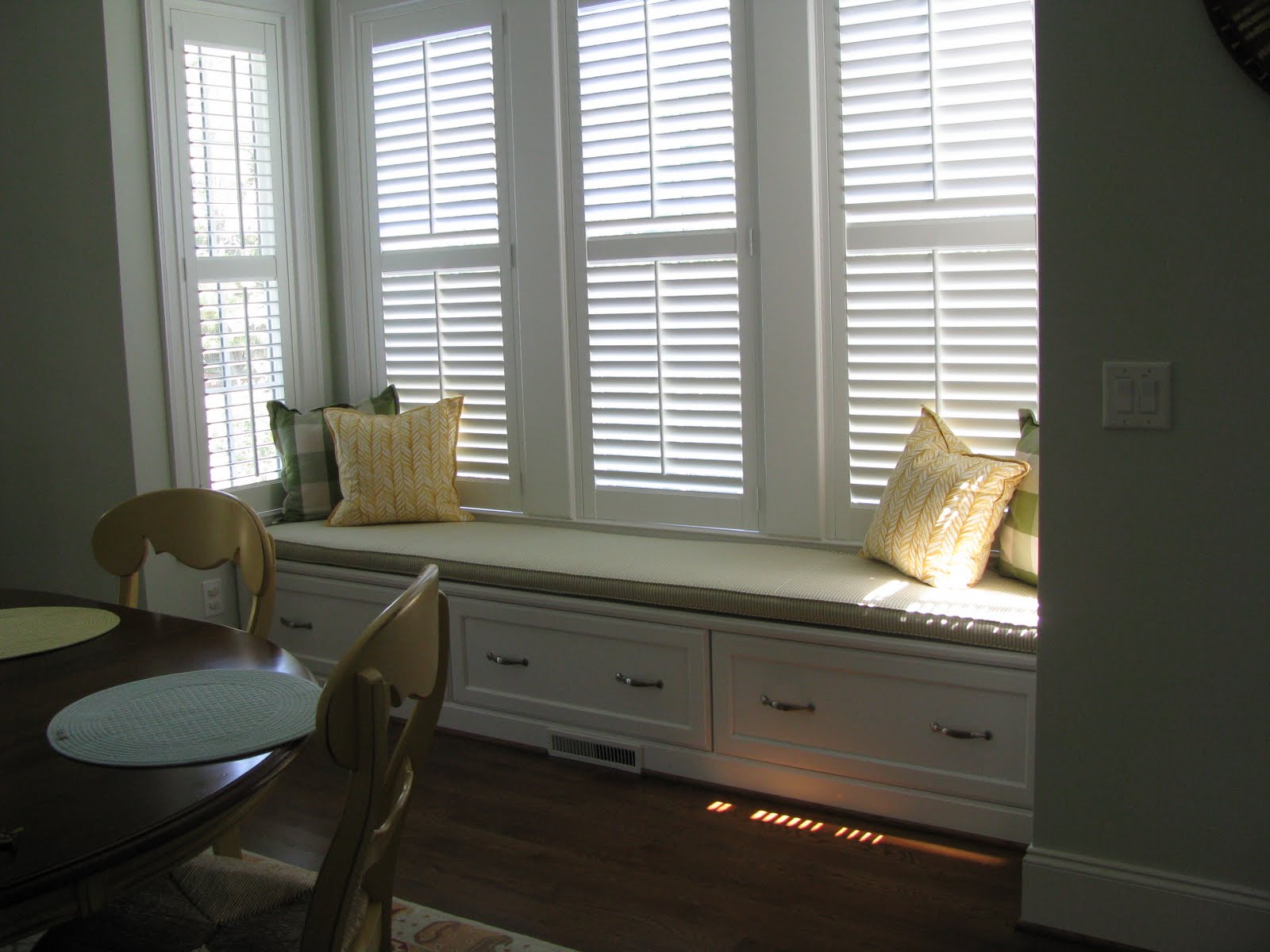 Creative Drapery Designs and Full Moon Canvas Co. Window Seat Cushion