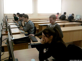 Новости НГАУ. Участники І этапа Всеукраинской студенческой олимпиады по информатике.