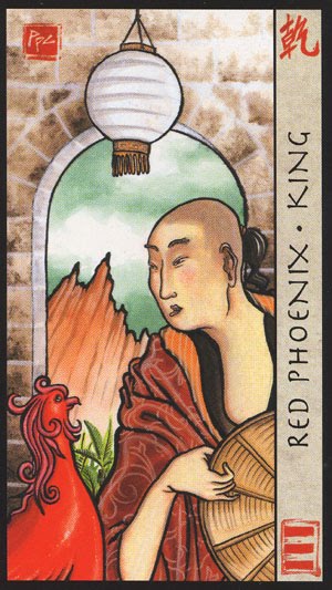 Tarot Feng Shui: Rey Fénix Rojo