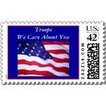 TROOPS WE CARE ABOUT YOU - POSTAGE