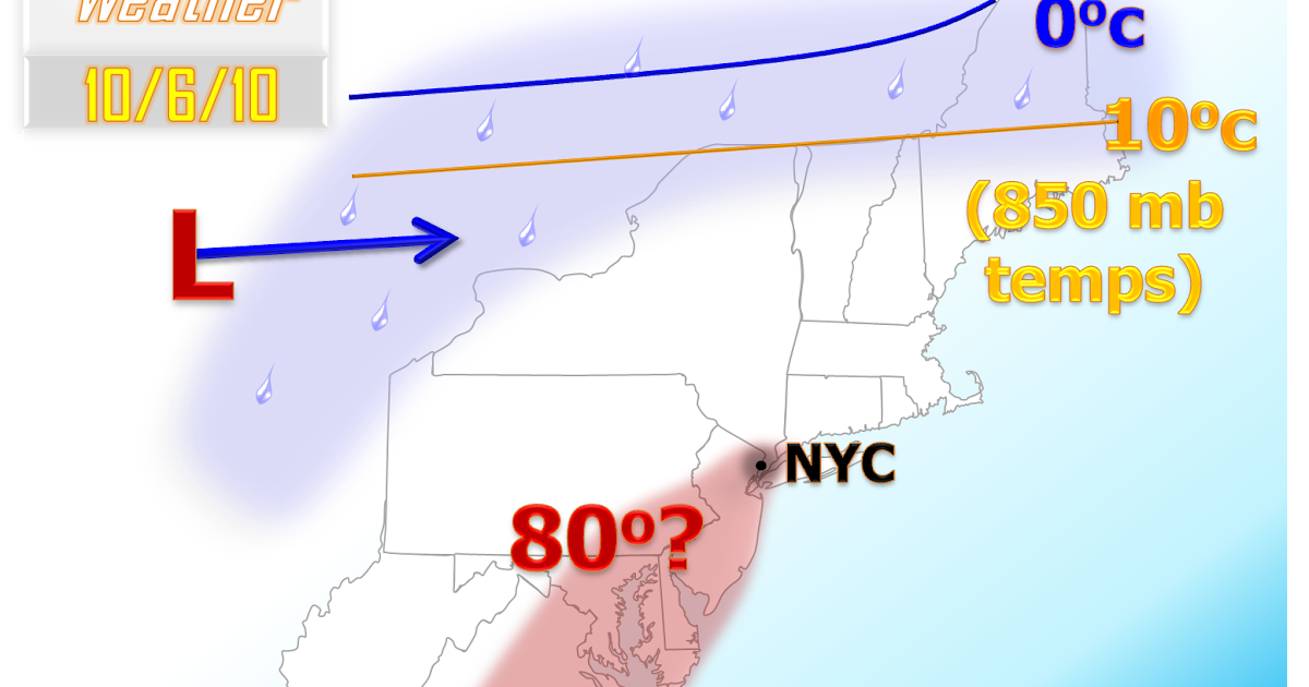 NYC Area Weather Oct 6 Warmer Temperatures Returning