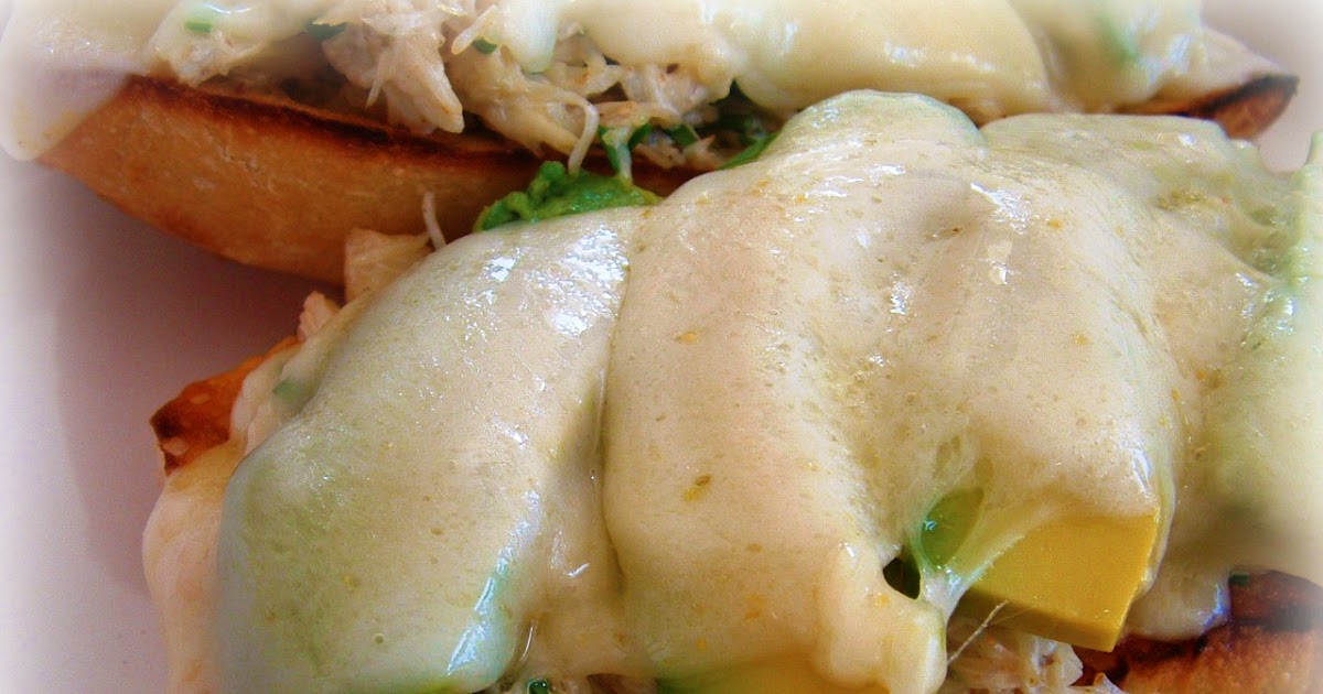 A Feast for the Eyes Crab and Avocado Melt, & Crab Salad, Tapas Style