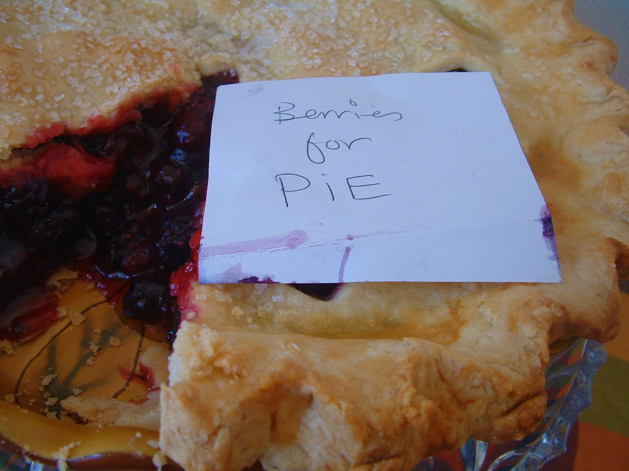 A Feast for the Eyes California Olallieberry Pie & The Barefoot Contessa's Perfect Pie Crust