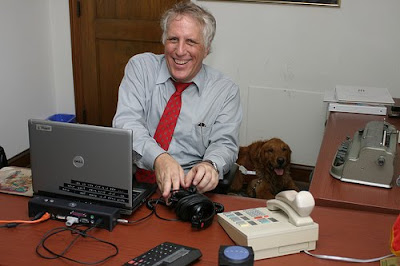Morgan Watkins in his office