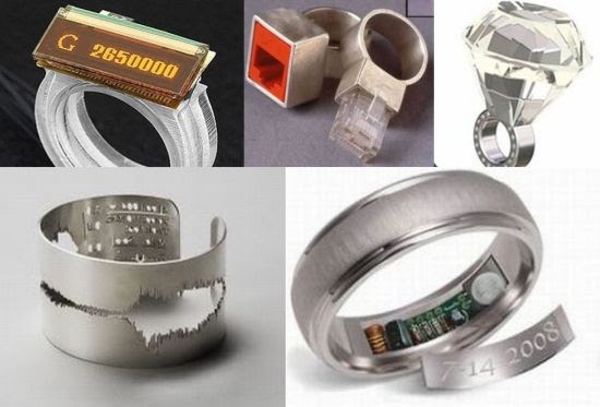 lifestyle cafe nerdiest wedding rings for geek couple