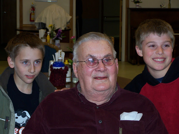 My dad and his grandsons