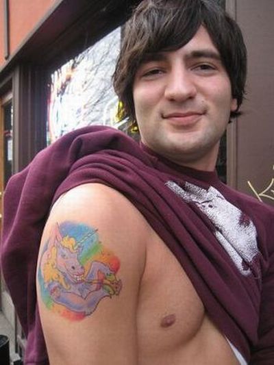 unicorn tattoos. 55 Bad Unicorn Tattoos