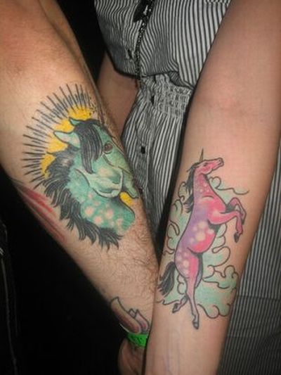 Bad Unicorn Tattoos