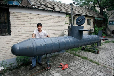 Tao, hanya lulusan sekolah dasar mampu mendesain kapal selam sendiri