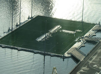 the floating stadium of singapore @ strange world