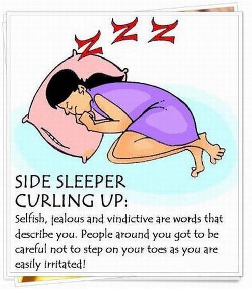 What Does Your Sleeping Position Say About You