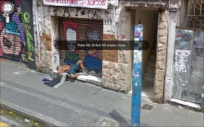 foto unik Google Street View