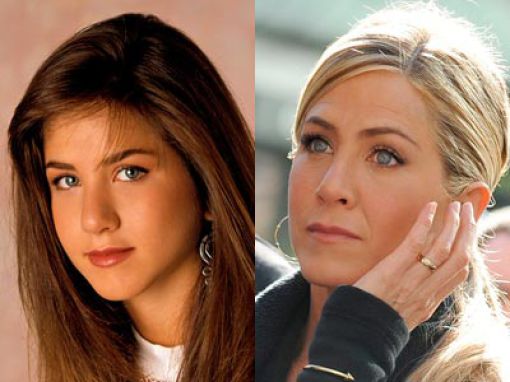 jennifer aniston nose job. Jennifer Aniston Janet Jackson