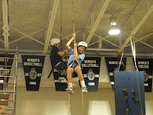 Climbing in the Gym.