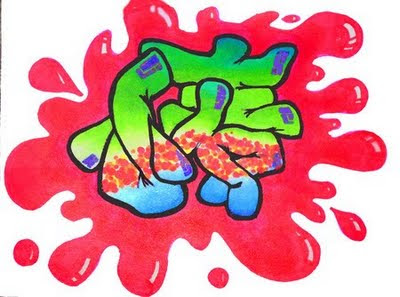 graffiti bubble letters, alphabet list