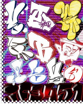 graffiti 3D bubble letter alphabet Game is such a beautiful color on 3D 