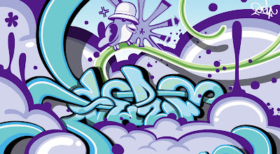 bubble graffiti alphabet, best graffiti