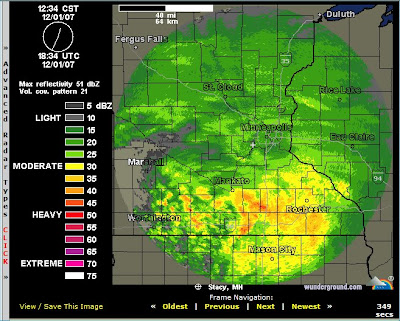 december 1 snow storm radar