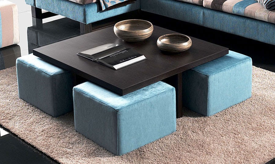 Muebles prácticos por La Decoradora Experta: Mesas con asiento