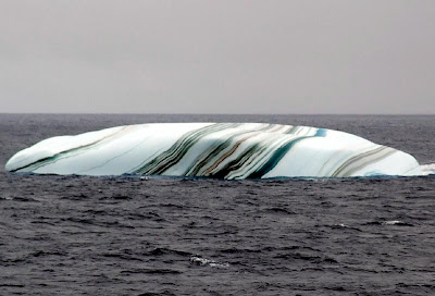 frozen icebergs