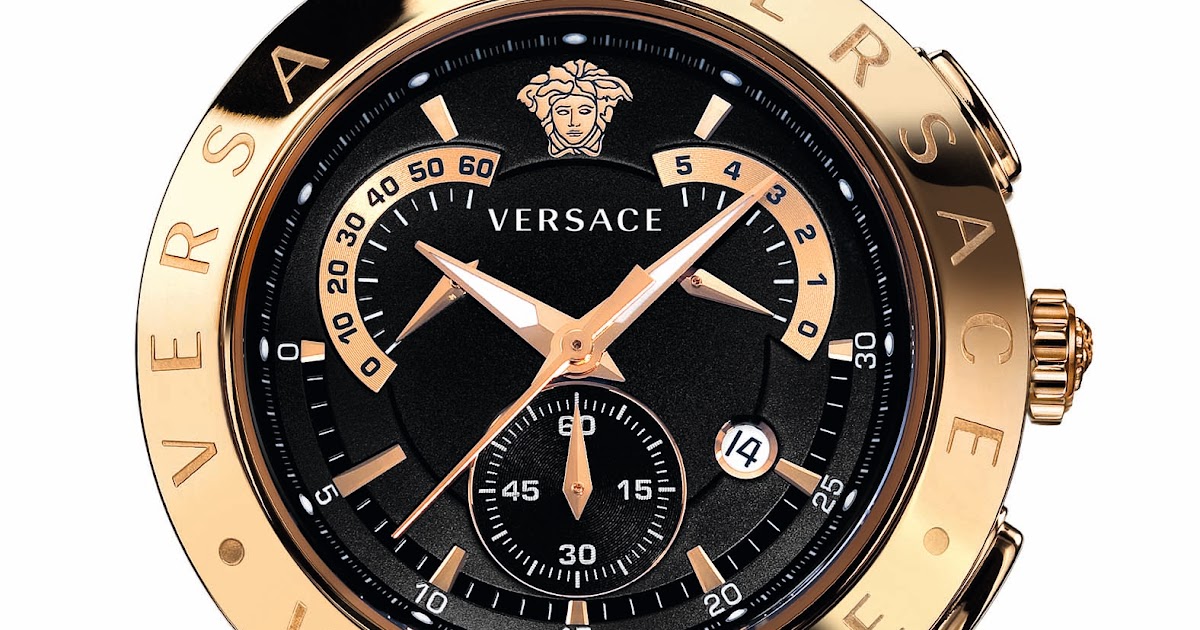 Fashion Gossip Versace's NEW wrist candy The VRace watch