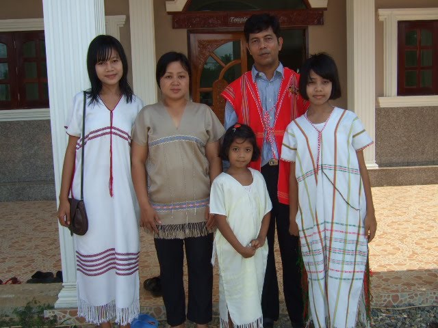 Ps Baw Gyee and family in Sangkhlaburi Christian Fellowship Church